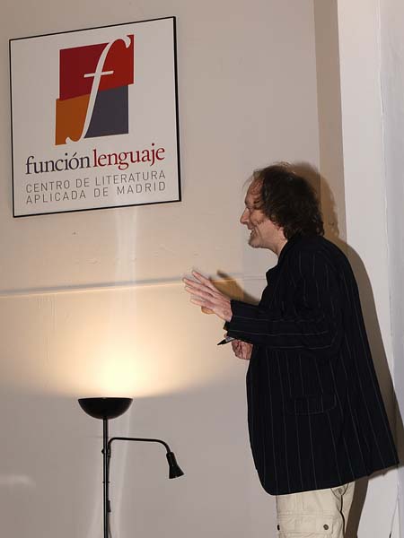 Francisco Simón en Función Lenguaje. 24/11/2011. Foto: N. Viadur